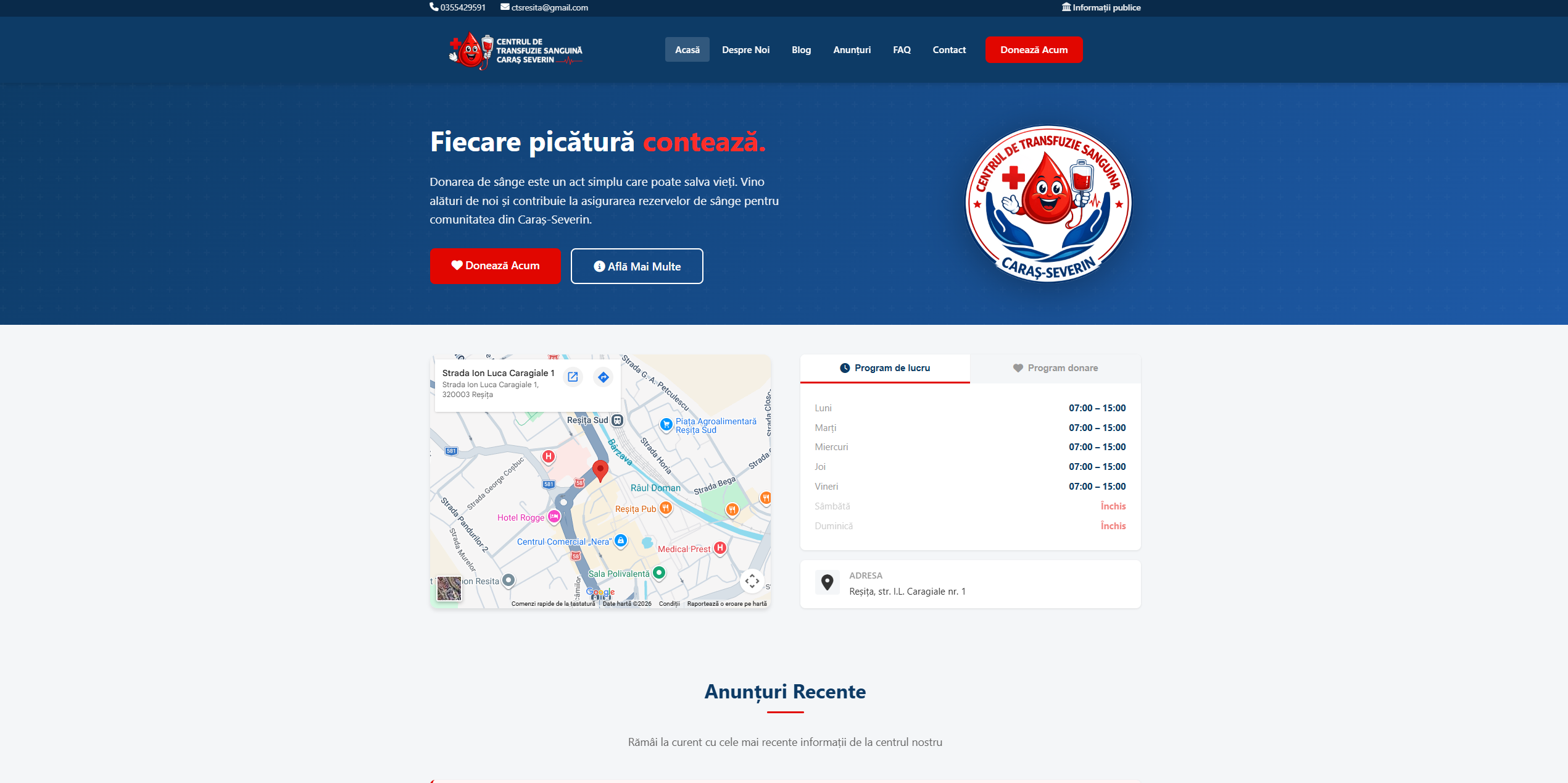 CTSCS — Site-uri