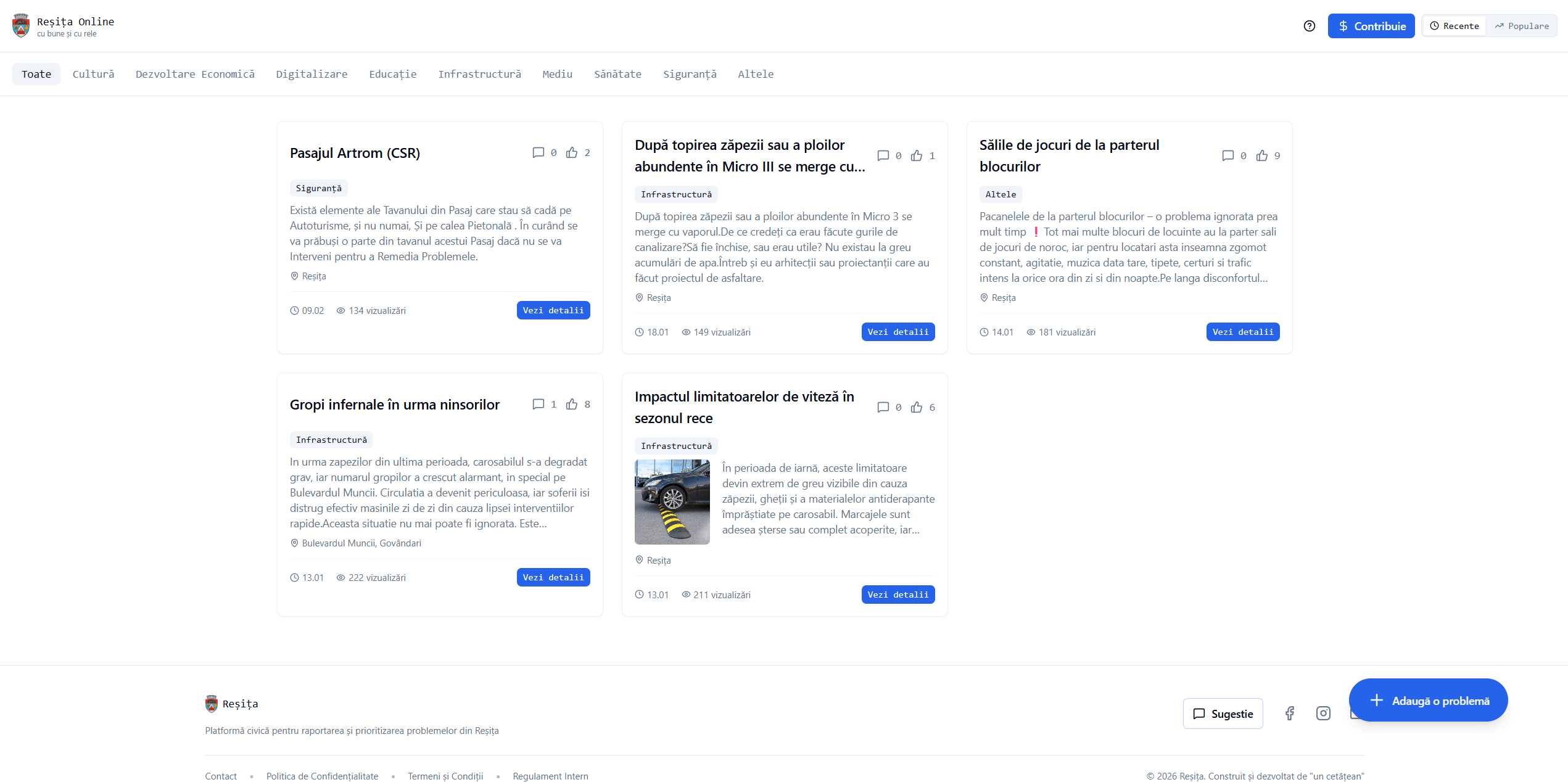 Resita Online — Site-uri